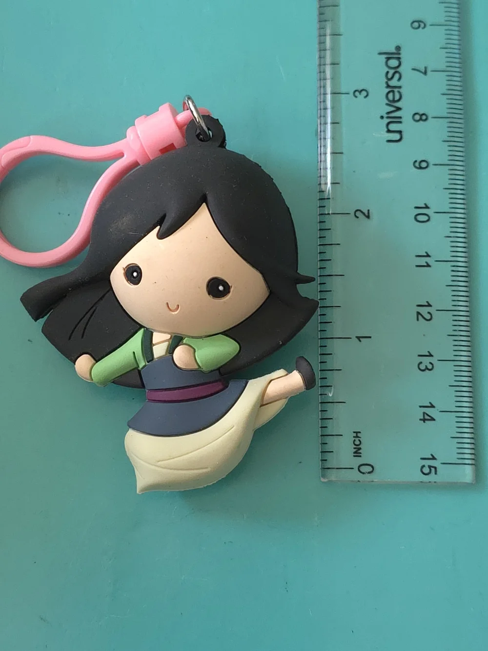Disney Silicone Mulan Bag Charm,  Keychain